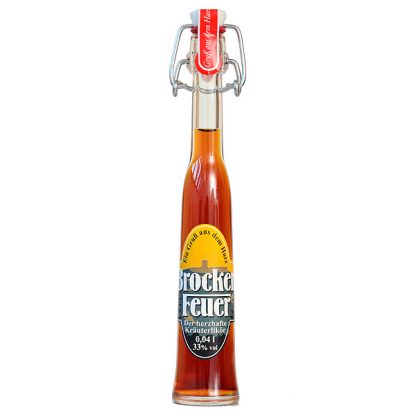 0,04l Brocken-Feuer Bügelflasche