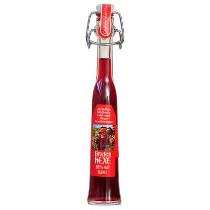 0,04l Brocken-Hexe Bügelflasche