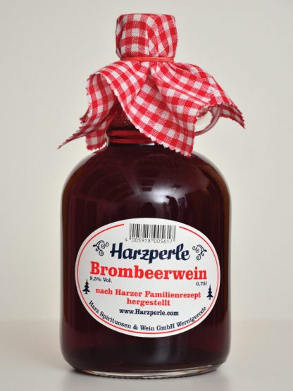 0,75l Gallone Harzperle Brombeerwein