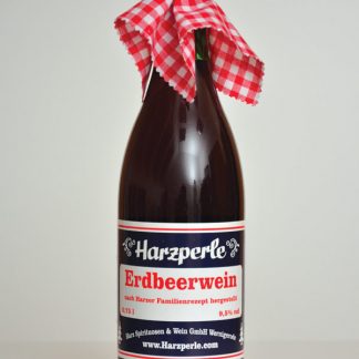 0,75l Harzperle Erdbeerwein