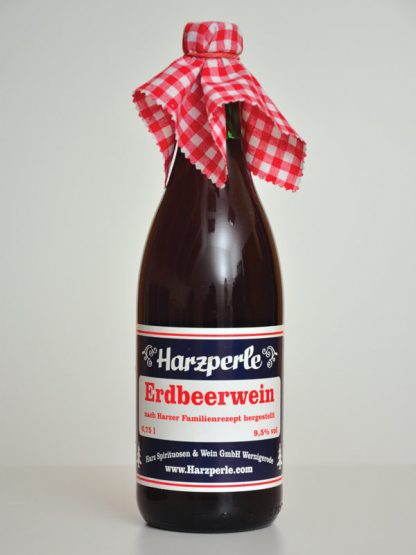 0,75l Harzperle Erdbeerwein