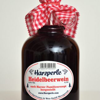 0,75l Gallone Harzperle Heidelbeerwein
