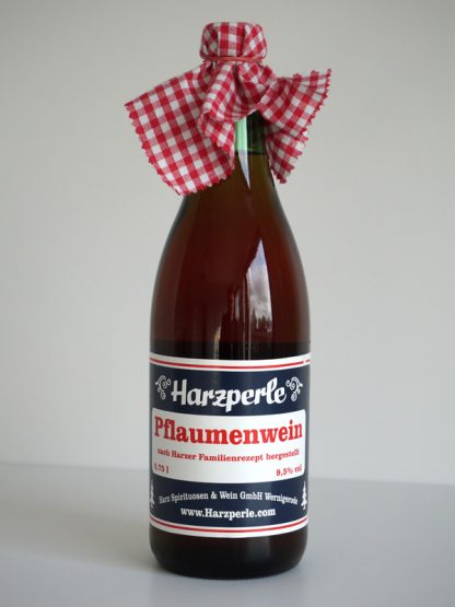 0,75l Harzperle Pflaumenwein